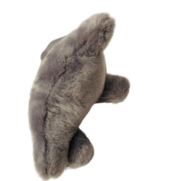 Aurora Eco-Friendly Plush Seal  Soft & Cuddly Gray Stuffed Animal With Adorable - Picture 5 of 7